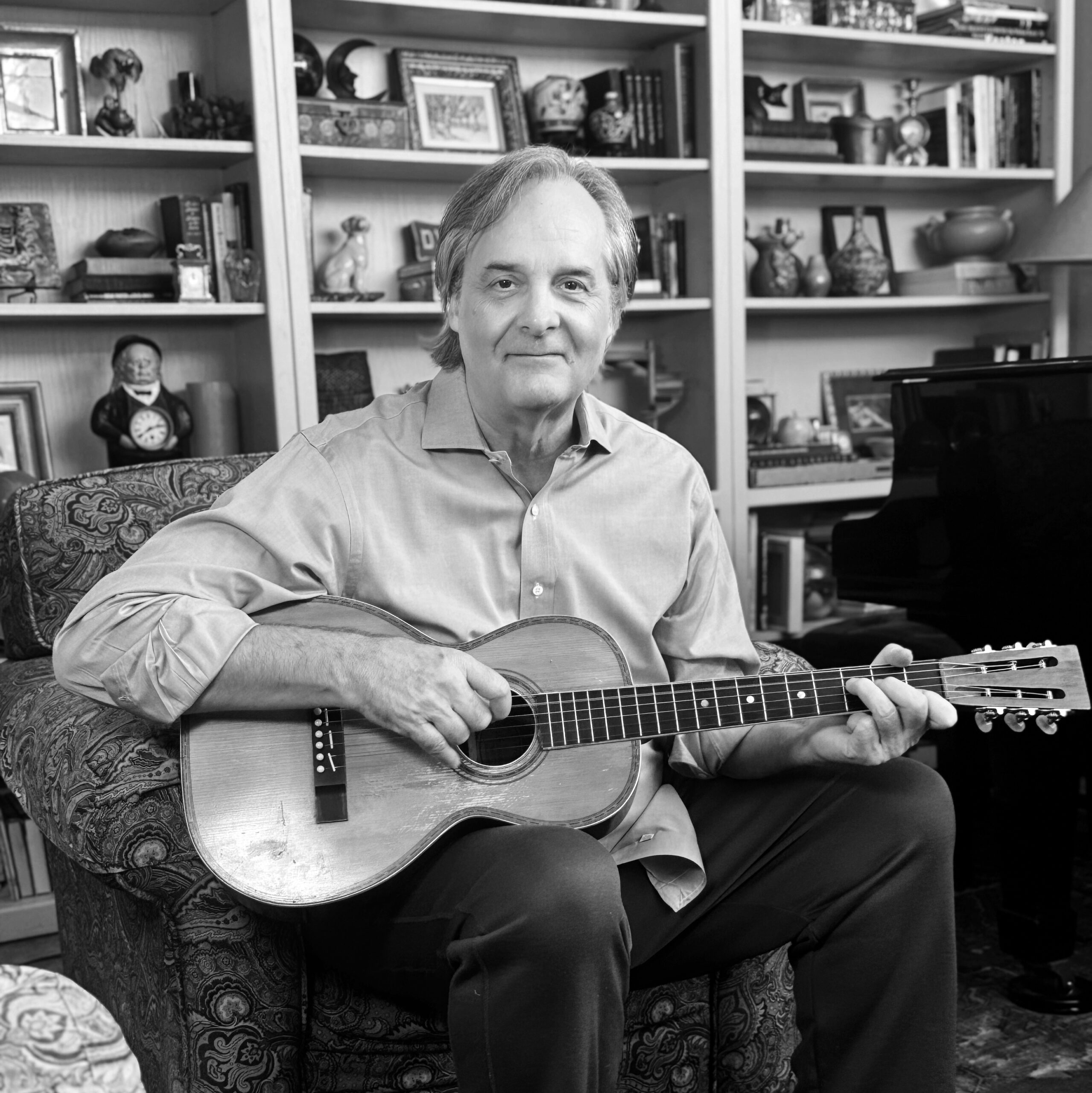 Stephen Graziano with guitar